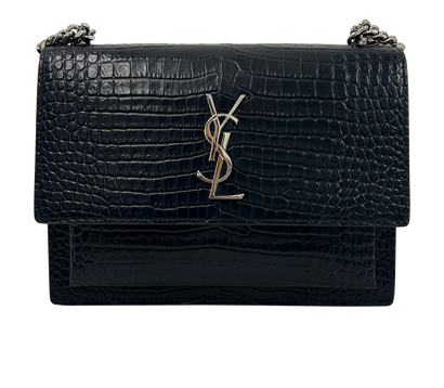 Sunset, 1.800&euro;, Bolso, Azul, Animal - Piel, Vista frontal